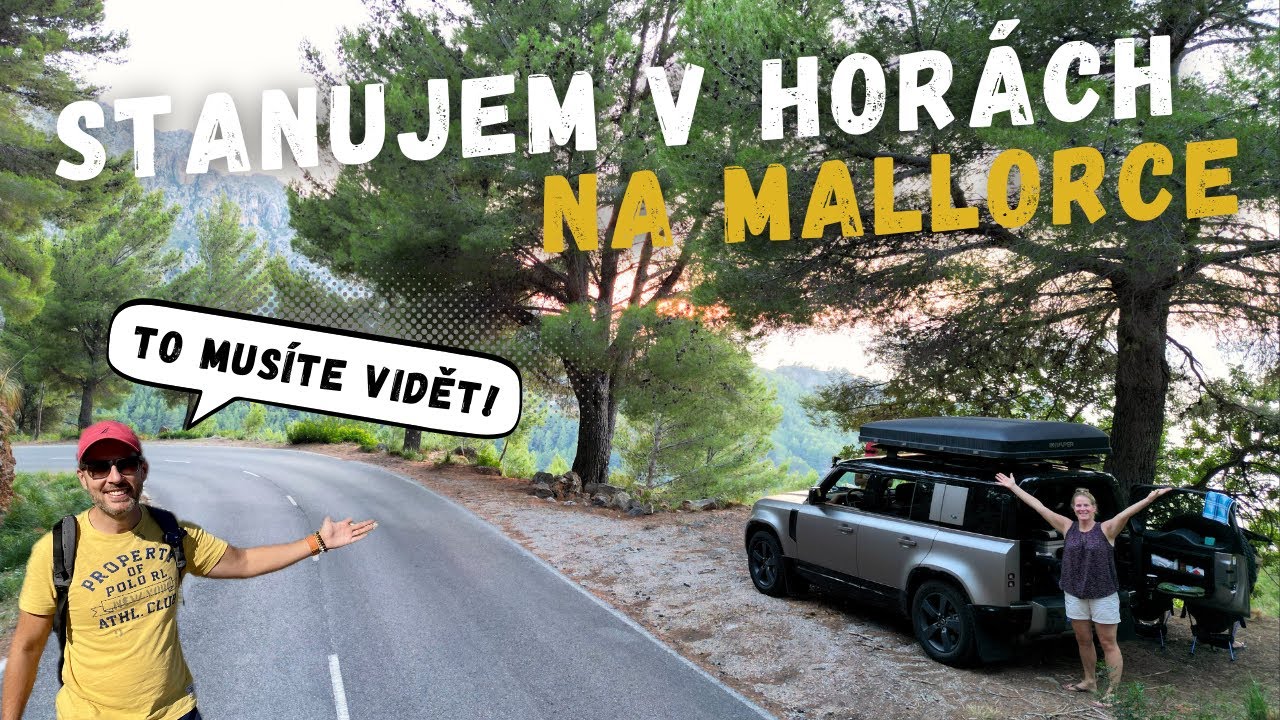 Dva dny stanování v horách na Mallorce | To nejlepší co na ostrově najdete!