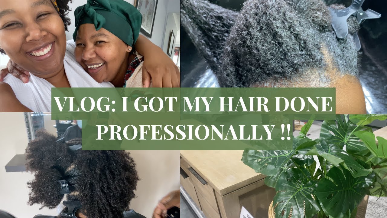 VLOG: I GOT MY HAIR DONE PROFESSIONALLY || SPEND THE DAY WITH ME