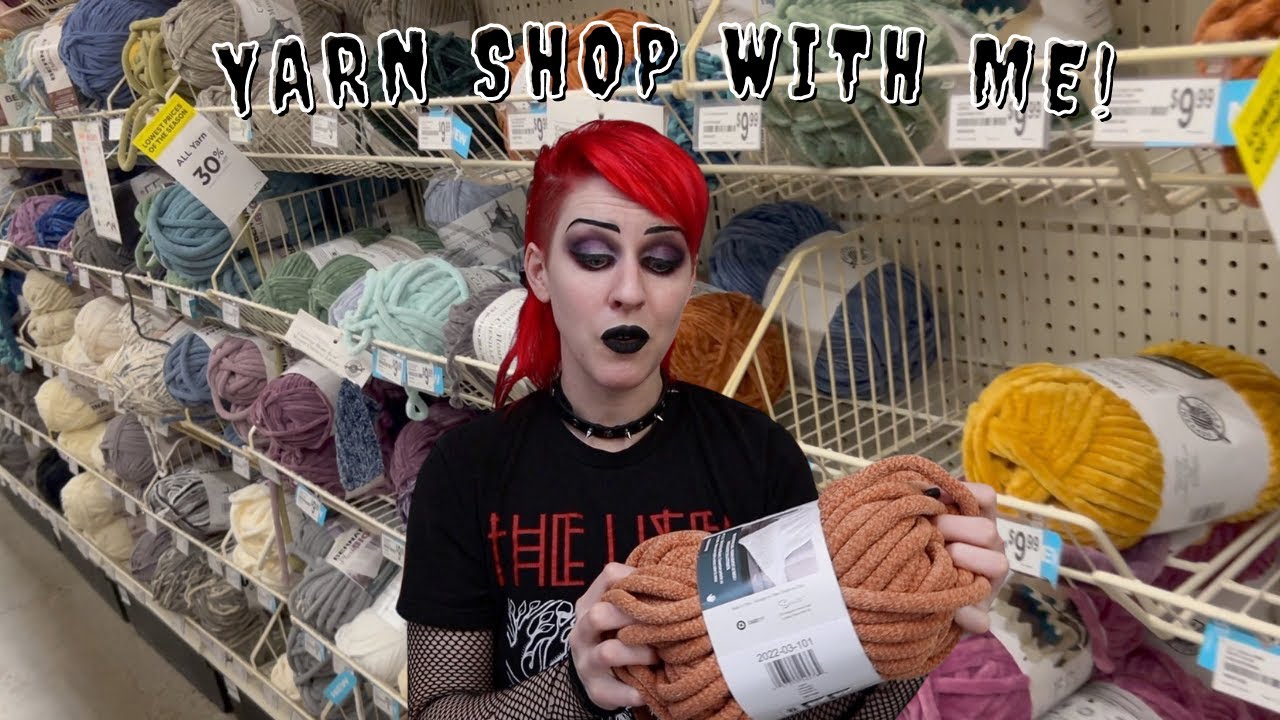 Yarn Shop with Me! ~ Searching for New Yarn at Michaels