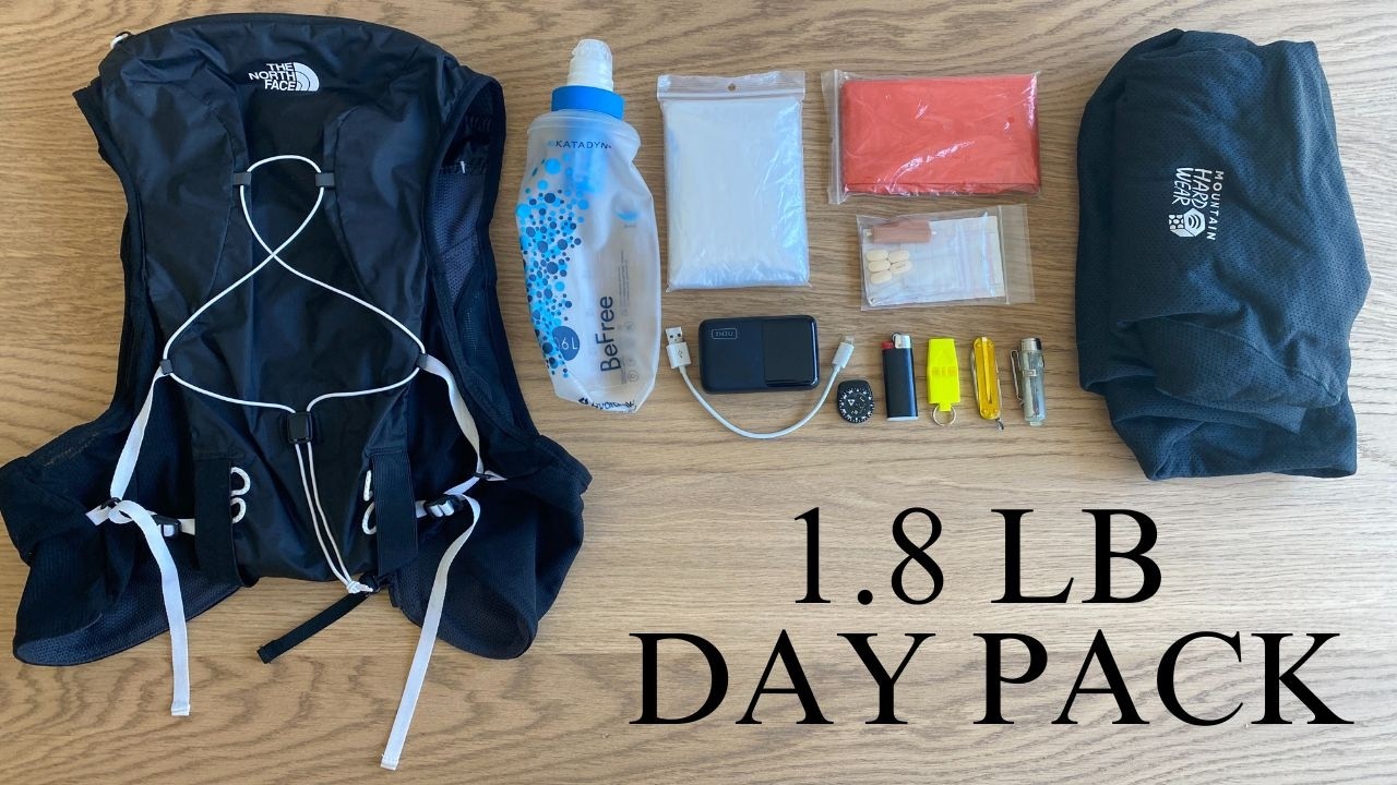 My 1.8 Pound Ultralight Hiking Day Pack | Full Gear List Breakdown