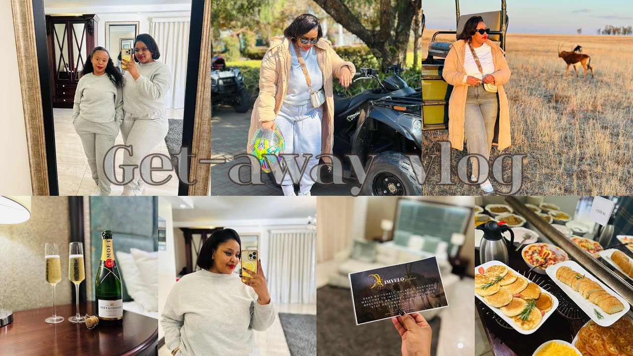 Vlog: Getaway vlog at imvelo safari lodge with a friend