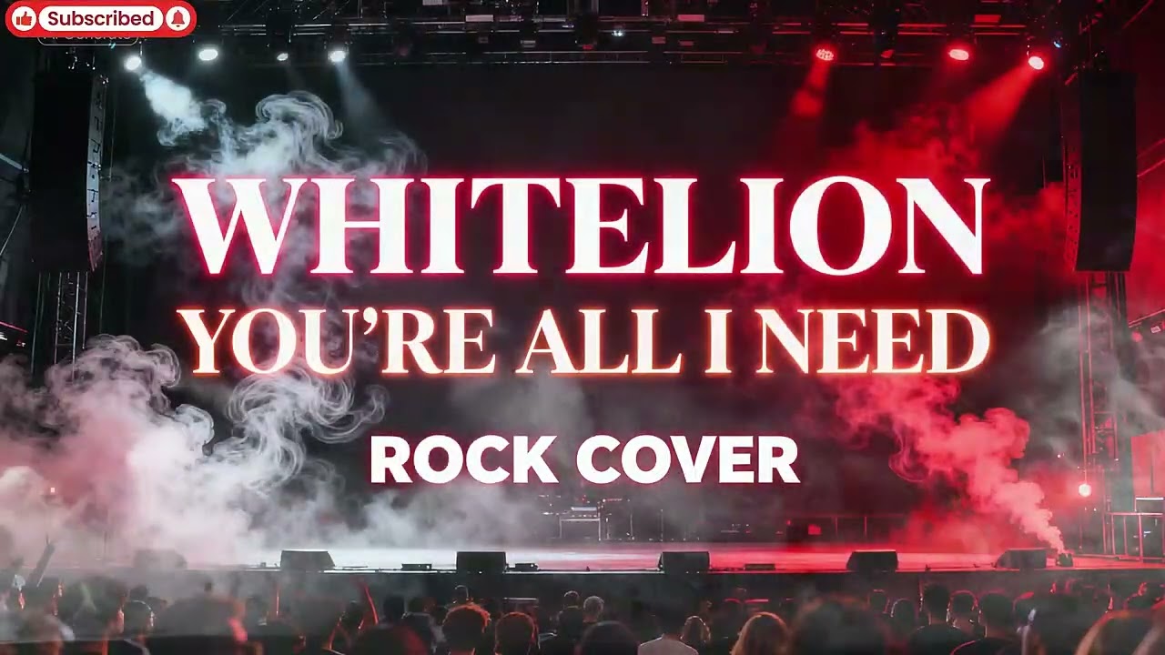 WHITELION – You’re All I Need (Rock Cover) | Epic Love Anthem