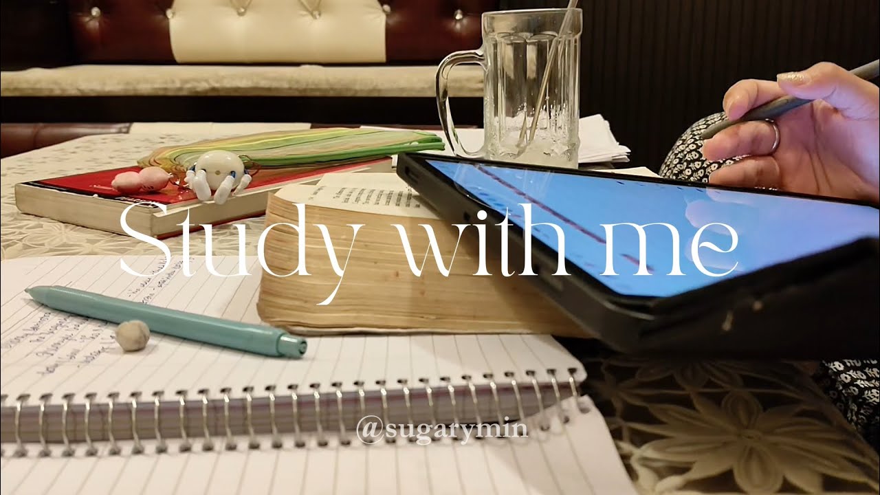 Study with me for 1 hour 20 minutes/no break, no background music