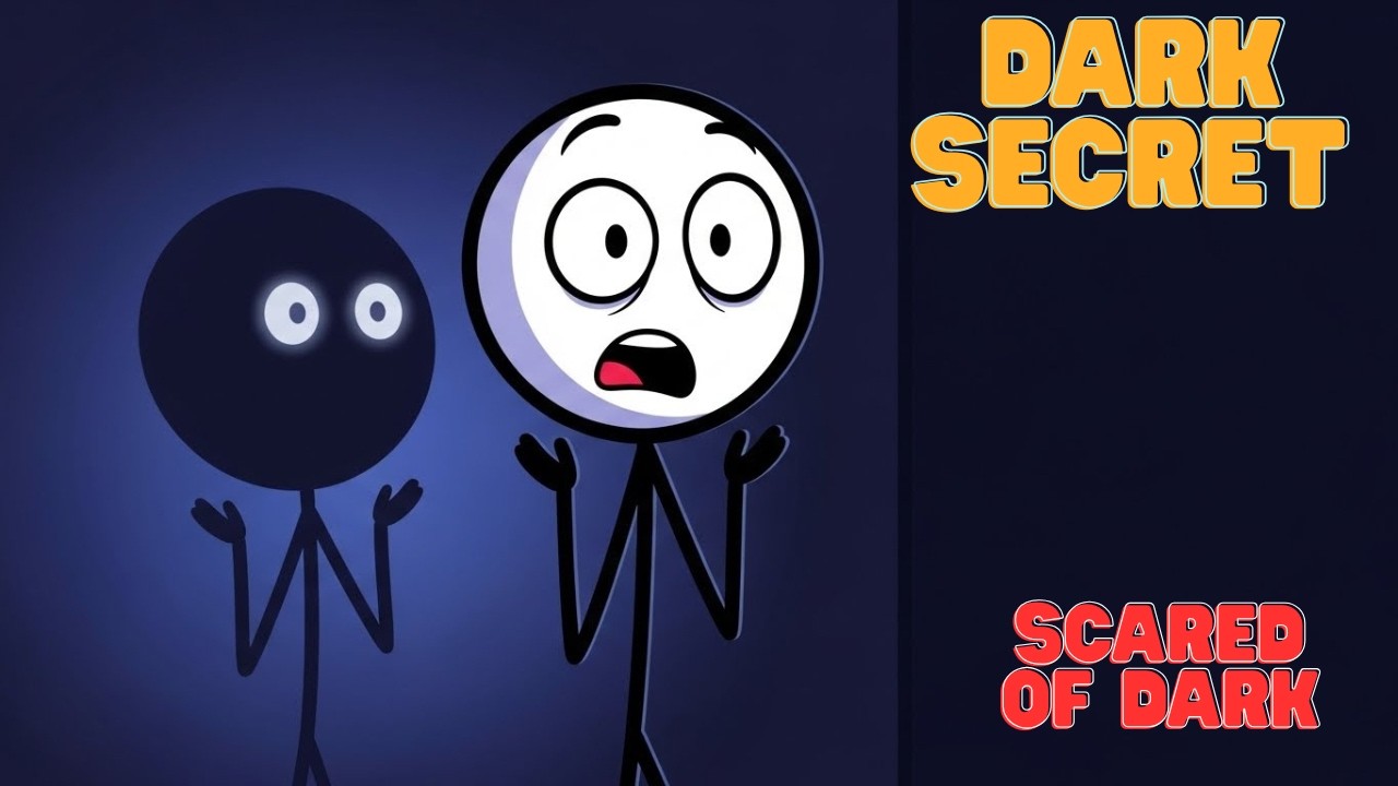 The Secret of the Dark Room 👀 | A Stickman Mystery That Teaches Kids⁨@KidsTimeAcademy⁩