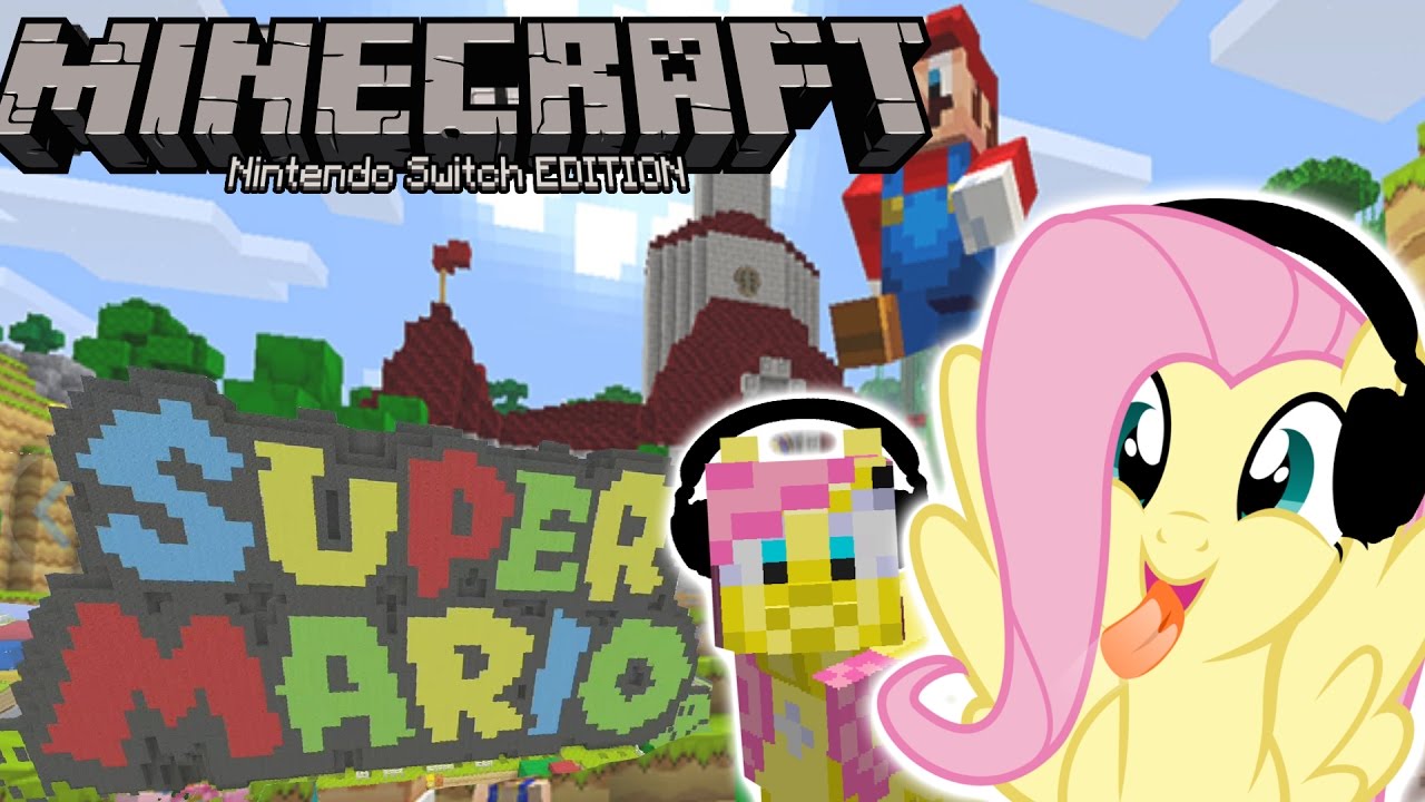 Флаттершай играет в Minecraft Switch Edition 🍉 | ДАВАЙТЕ ИССЛЕДУЕМ!