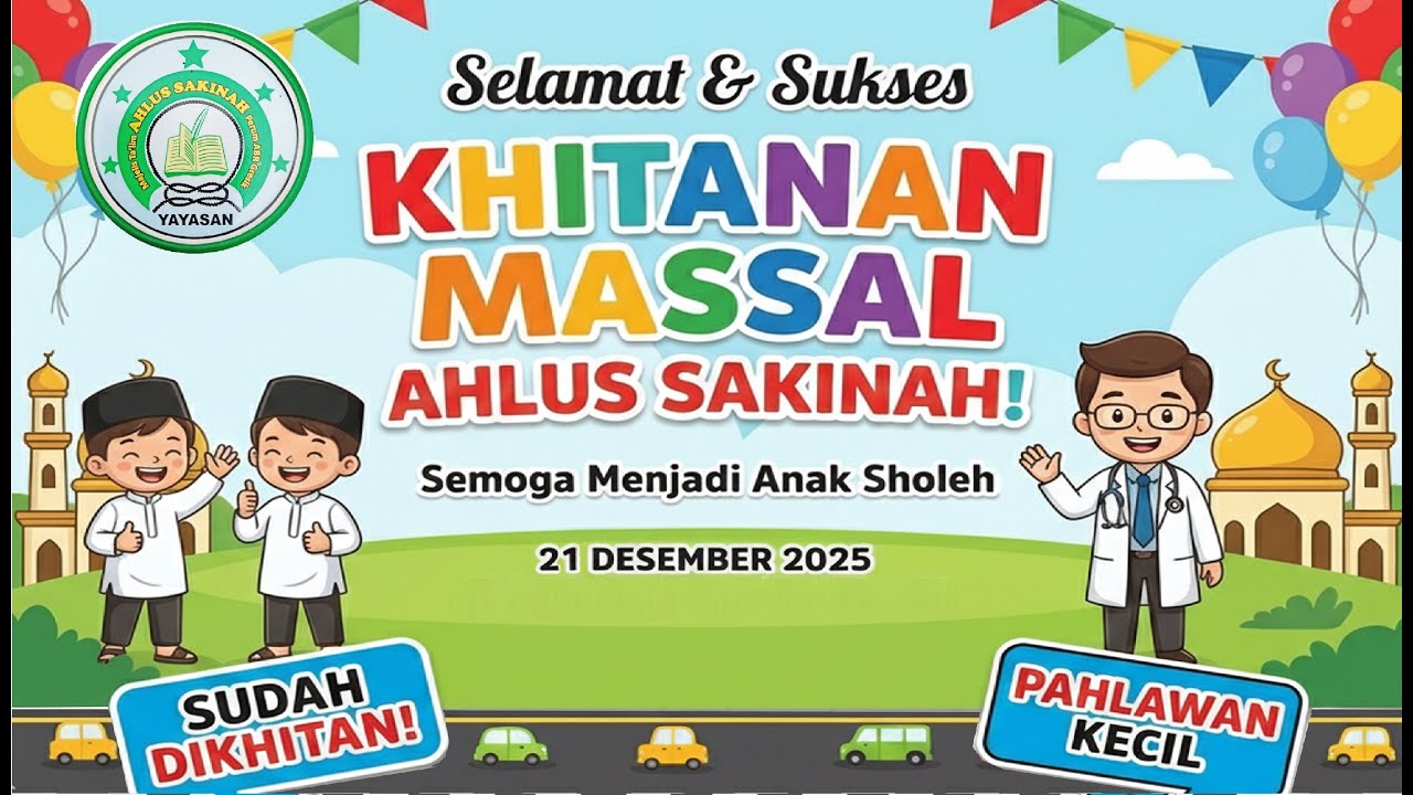 Khitan Massal YMT Ahlus Sakinah 2025