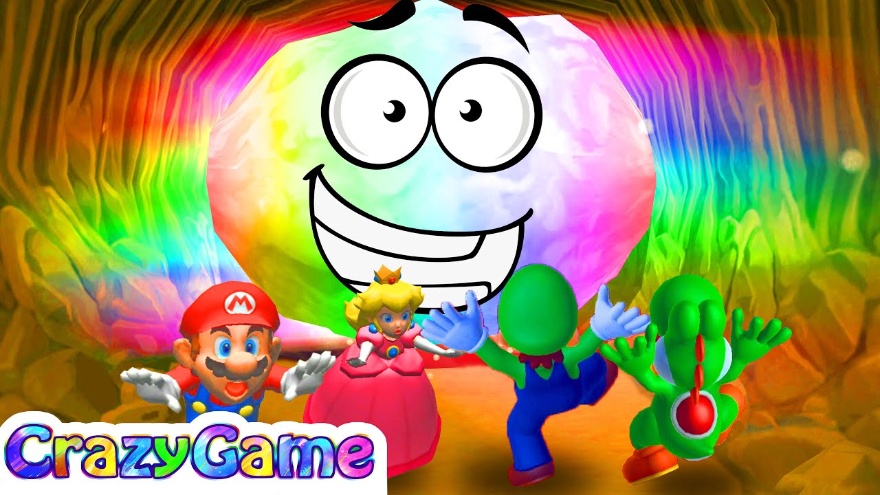 Mario Party 6 Minigames Mario Vs Peach Vs Yoshi Vs Luigi