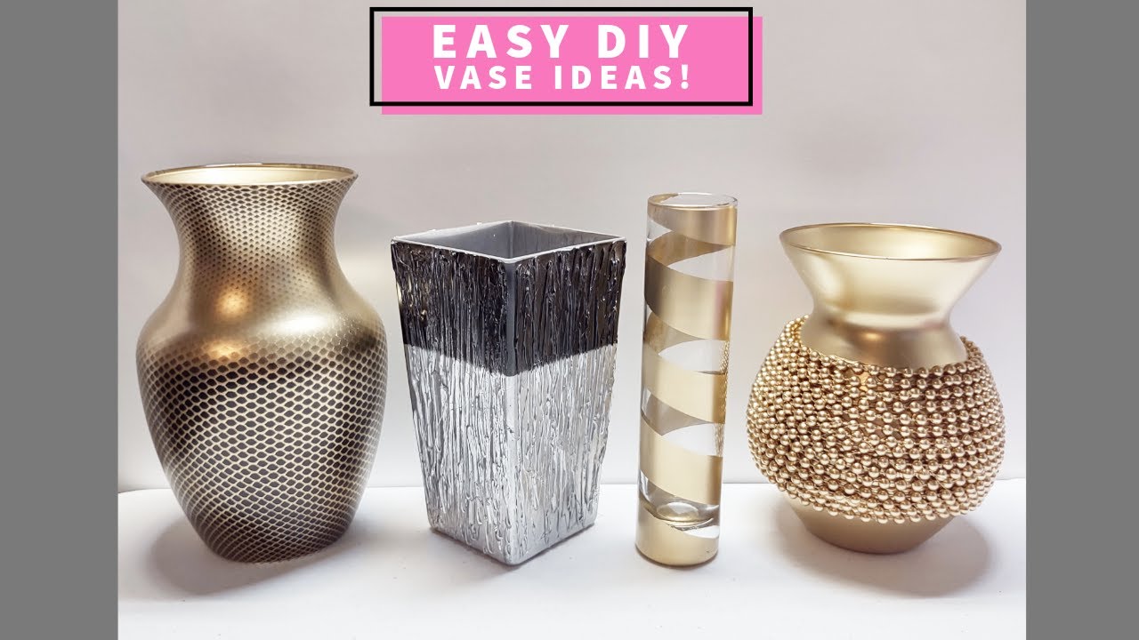 Easy DIY Vase Ideas! Turn Plain Containers Into Unique Decor | Easy DIY Home Decor