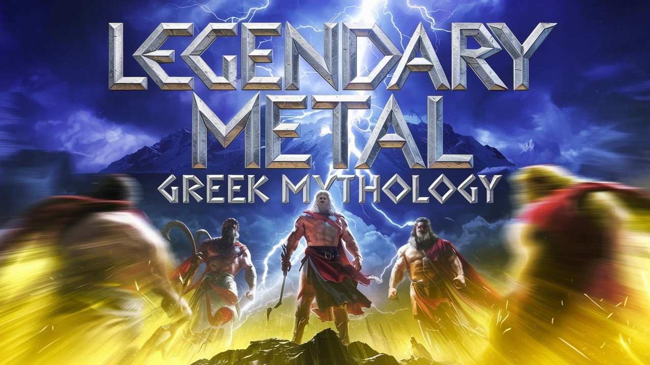 🔥 Legendary Metal &ndash; Greek Mythology ⚡  Epic Heavy Metal Playlist