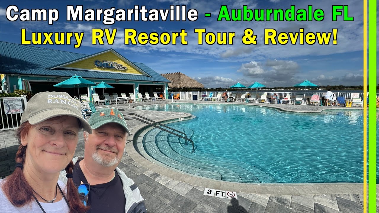 Camp Margaritaville Auburndale Florida | Luxury RV Resort and Cabana Cabins Review and Tour | EP304