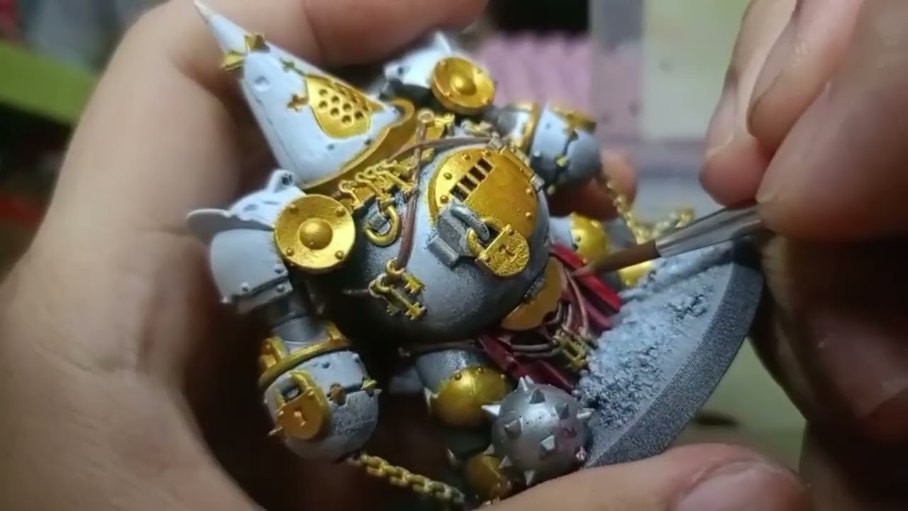 How I paint Jaula de castigo (Trench Crusade Proxy) #trenchcrusade  #jyp  #miniaturepainting