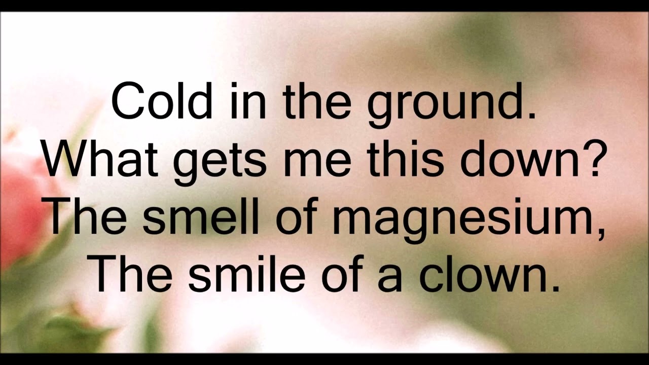 Glassjaw - Pink Roses lyrics