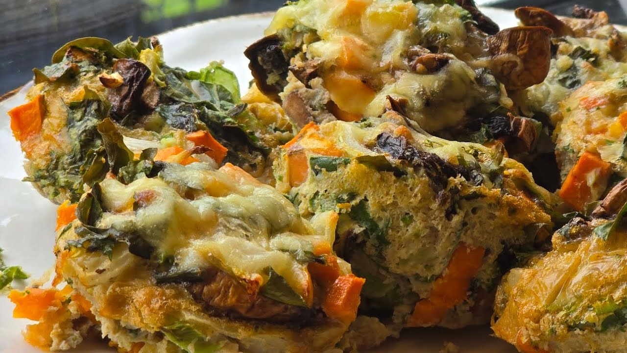 “Veggie-Packed Egg Savory Muffins | Healthy & Easy Breakfast Snack” Breakfast egg muffins 