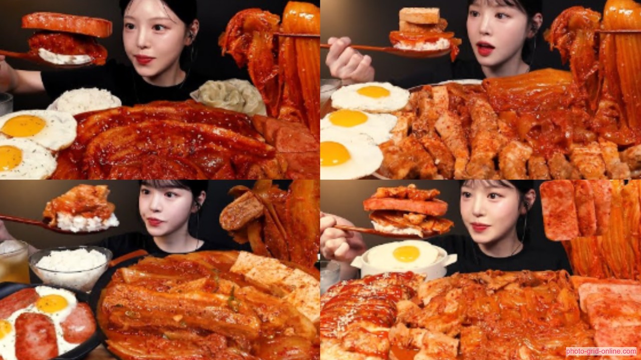 Juicy Pork Belly with Spicy Kimchi 🤤🔥 ASMR Mukbang Eating Sounds