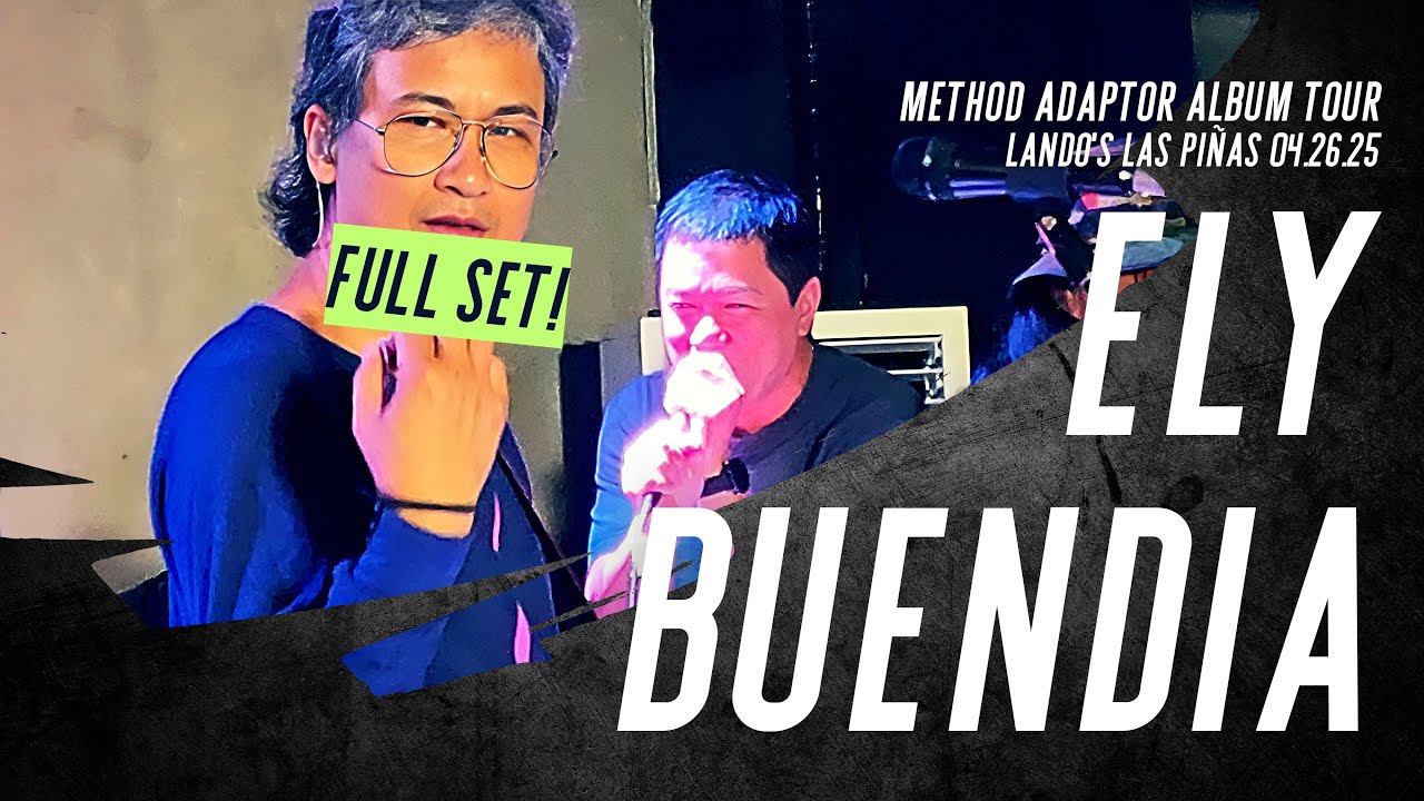 Ely Buendia Live FULL SET | Method Adaptor Album Tour | Landos Las Piñas 04.26.25