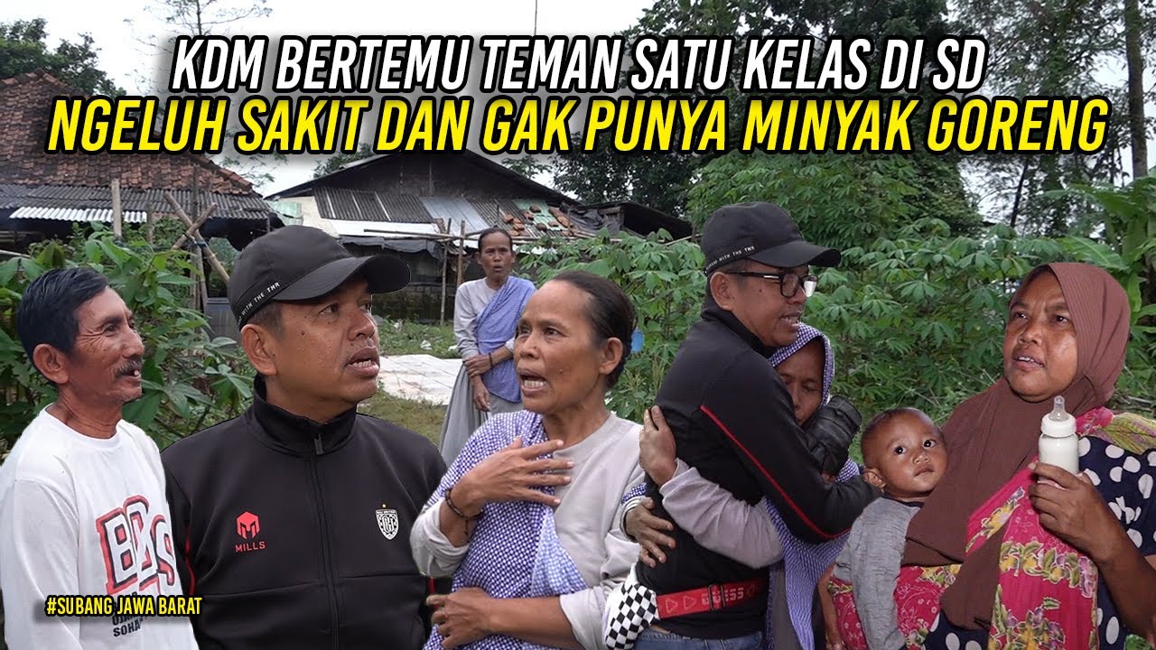 BERTEMU ISUR TEMAN SEKELAS WAKTU SD - NGELUH S4K1T GAK PUNYA MINYAK - DIBONCENG KDM DIAJAK BELANJA