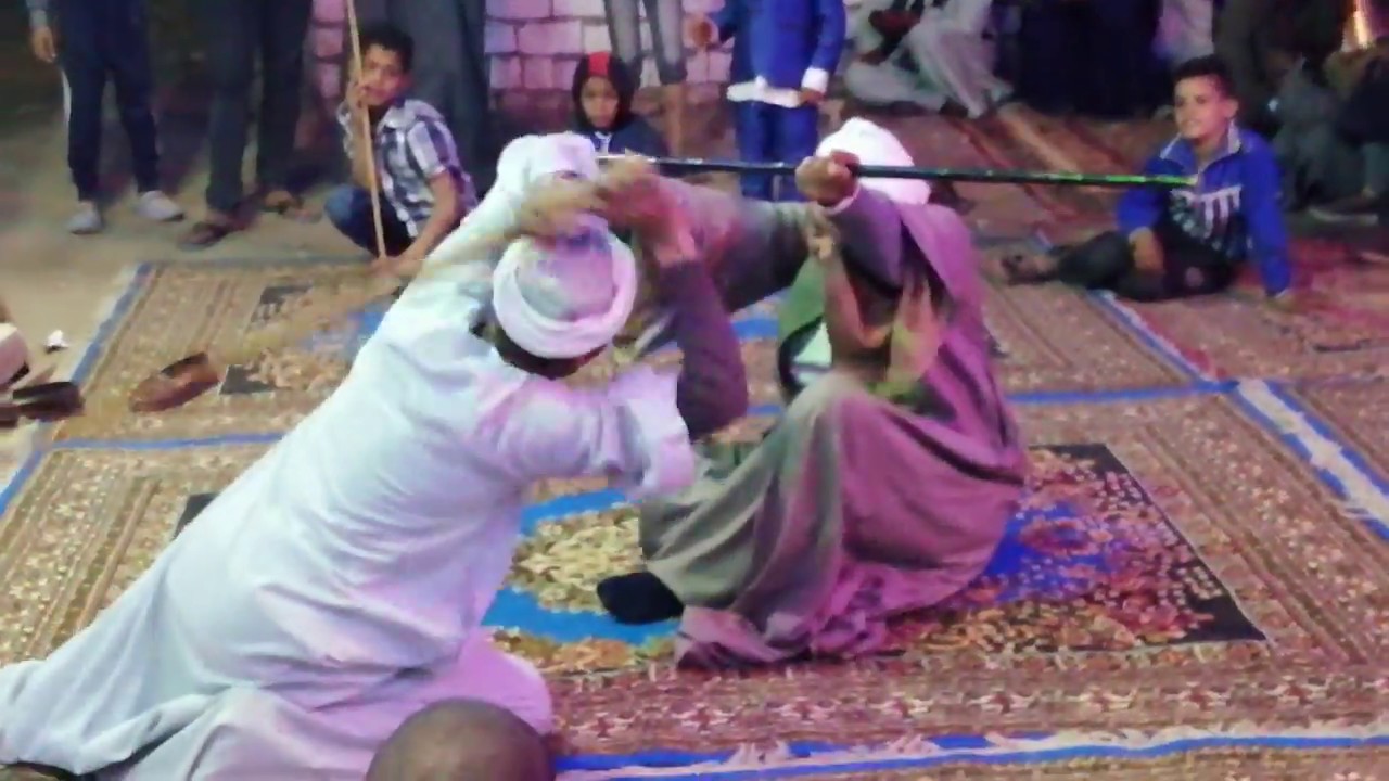 اجمل لعبة عصا و رقص  شعبي افراح ملوي على نغم الربابه