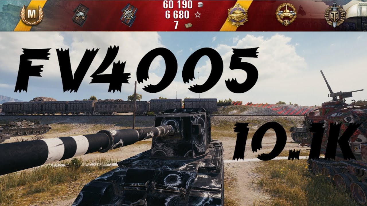 FV4005 - The Doombarn - 10.1K Damage 10 Kills - World of Tanks