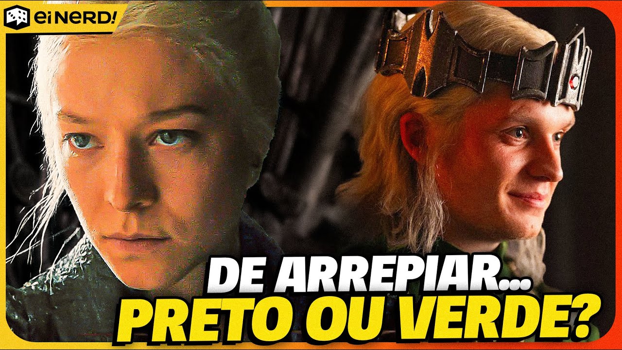 PRETOS VS VERDES! NOVOS TRAILERS DE HOUSE OF THE DRAGON - Análise COMPLETA