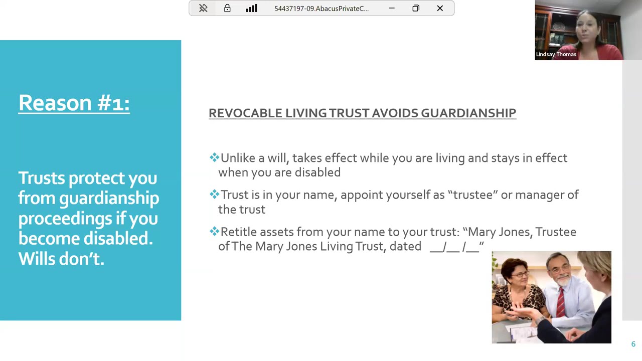 Four Advantages of Using Trusts with Attorney Lindsay Thomas - 11/13/25