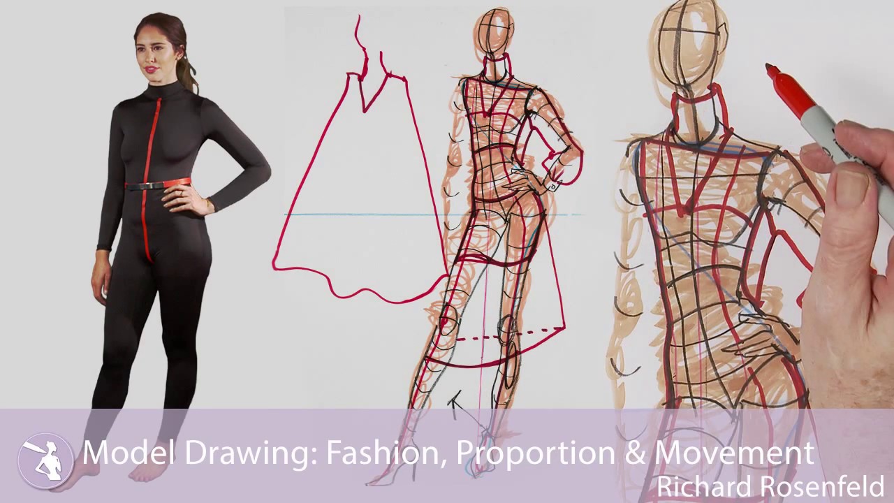 Model Drawing: Fashion, Proportion & Movement