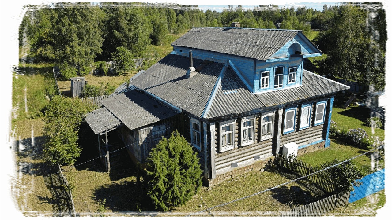 Обзор половины дома в деревне Милодино