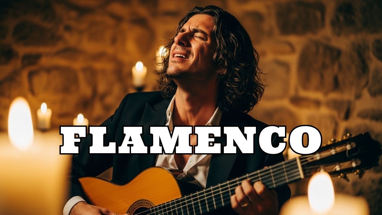 Celebration of Scarlet Skirts | Flamenco Rumba Guitar Music