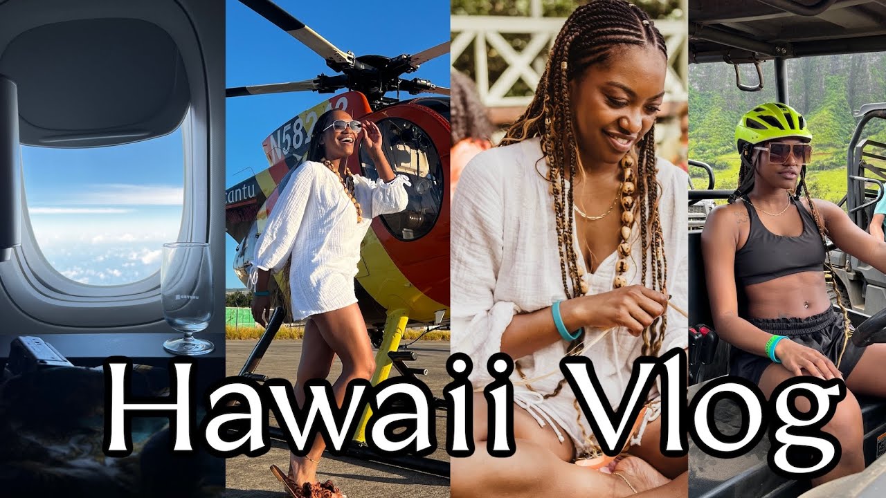 I went to Hawaii with Cantu AND flew 1st Class for the first time! #BlackGirlLuxury