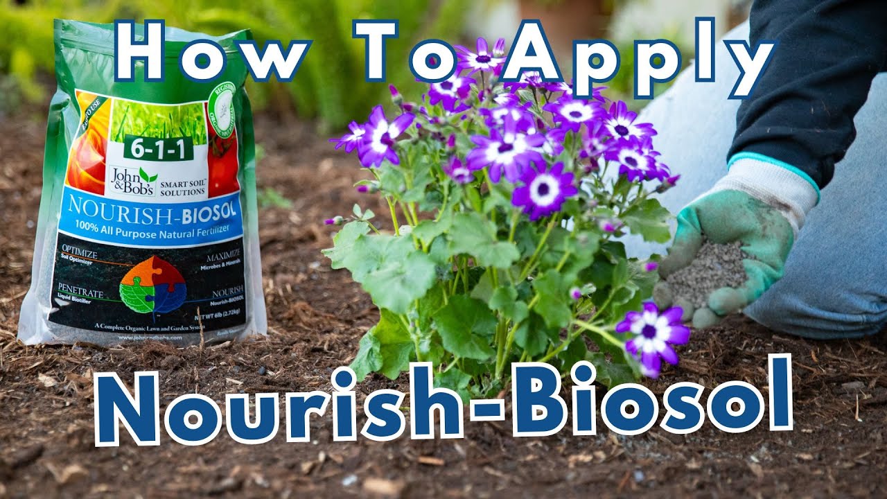 Как применять NOURISH-BIOSOL (органическое удобрение)