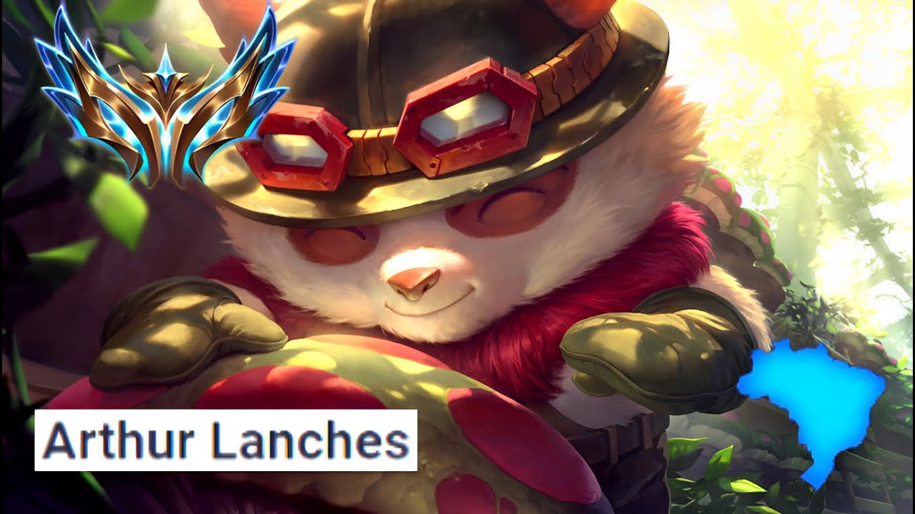 O MELHOR TEEMO DO MUNDO É BRASILEIRO | Arthur Lanches