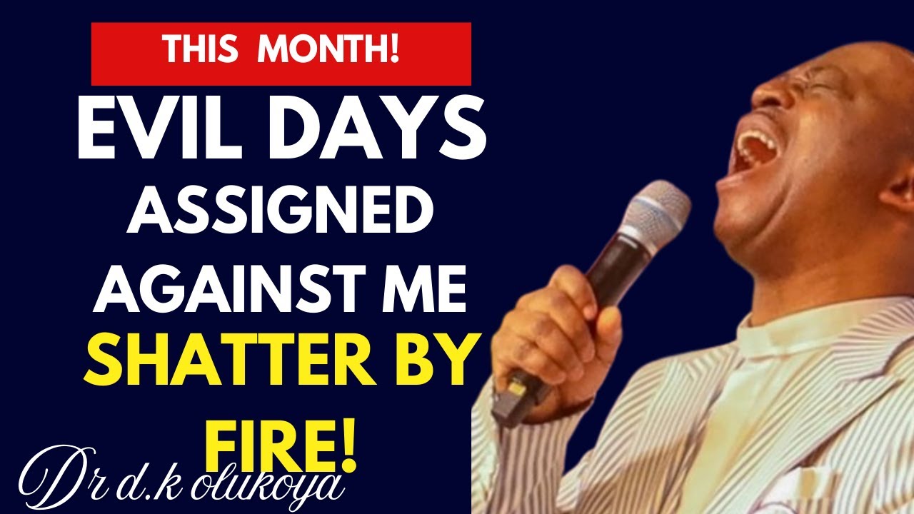 Evil Days Against Me, Shatter by Fire! | Command September 2025 | Dr D.K. Olukoya