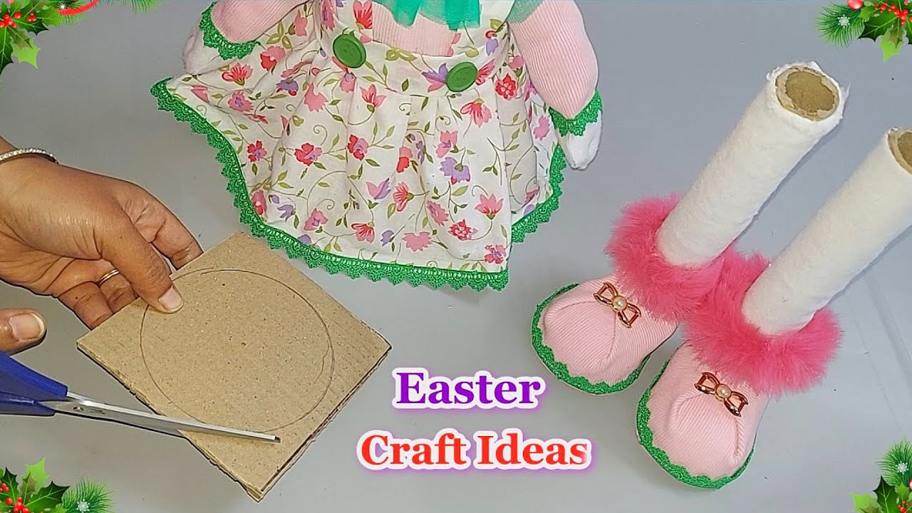 DIY Easy  Easter Bunny making idea from waste Plastic Bottle | DIY Easy Easter craft idea 🐰15