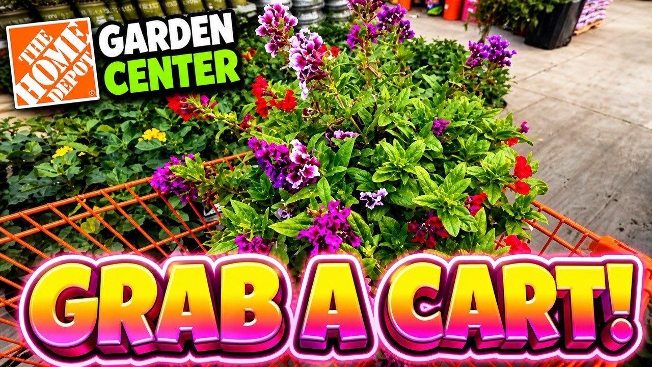 Садовый центр Home Depot 🌿 Вам ОБЯЗАТЕЛЬНО нужна тележка на эти выходные!