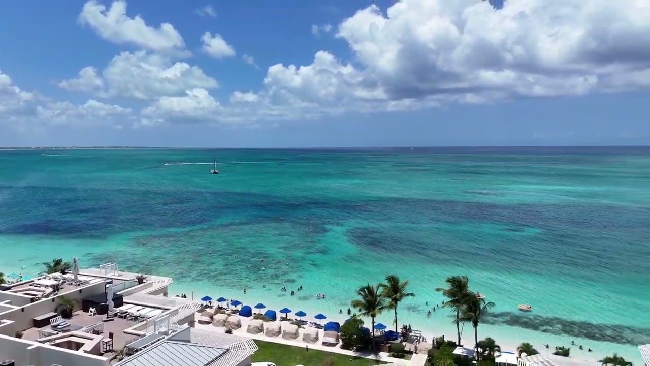 Windsong on the Reef, Grace Bay Luxury 🌊✨ #TurksAndCaicos #GraceBay #Windsong #LuxuryTravel #Island