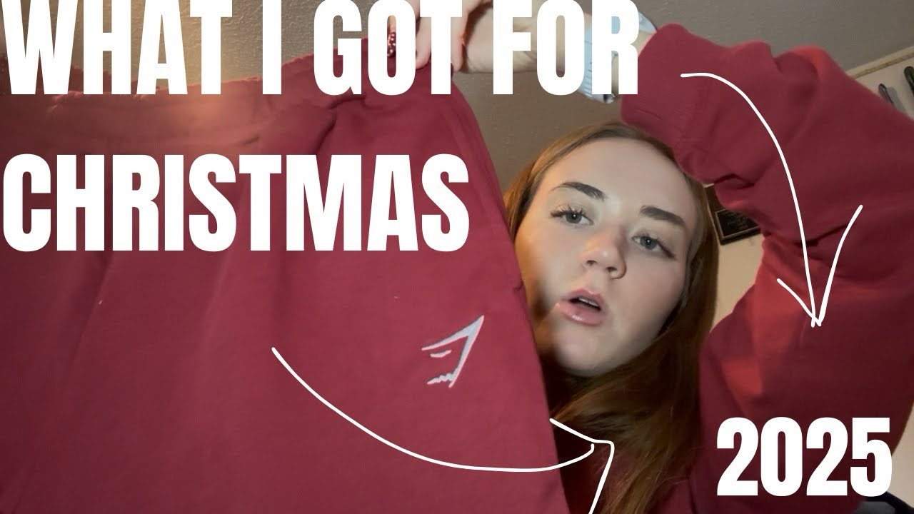 VLOGMAS DAY 25 l WHAT I GOT FOR CHRISTMAS 2025🎄❄️💝