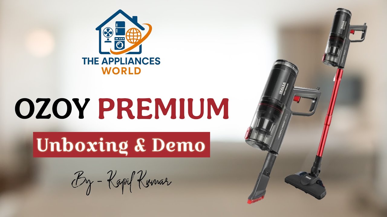Inalsa Ozoy  Premium Vacuum Cleaner 900 watt,18 KPA