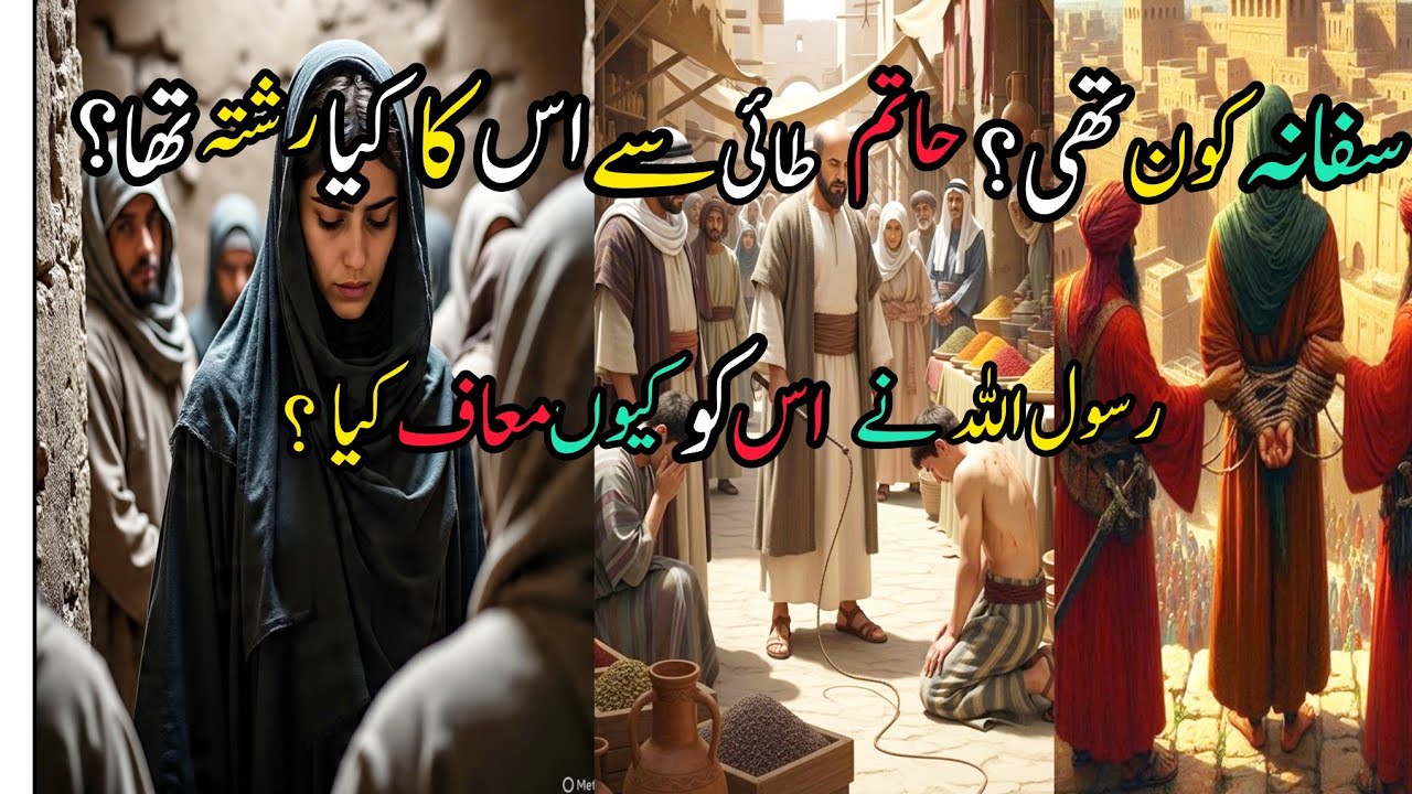 Safana  Kon Ty? Hatim Tai  Se Es Ka Kia Rista Ta? Rasool Allah Ne Es Ko Kuin Maaf  Kr Dia Ta.?