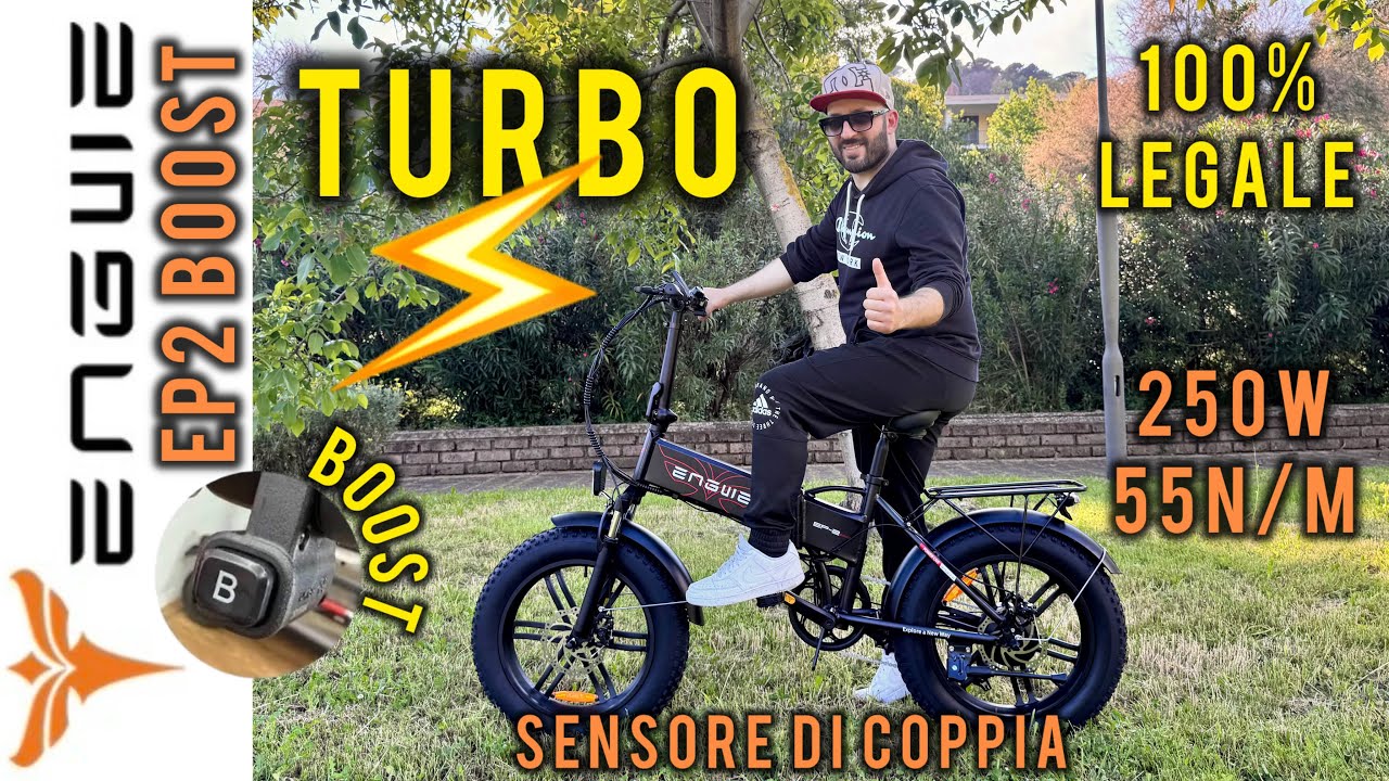 ENGWE EP2 BOOST - La bici col TURBO LEGALE - Meglio della ENGWE EP2 PRO?
