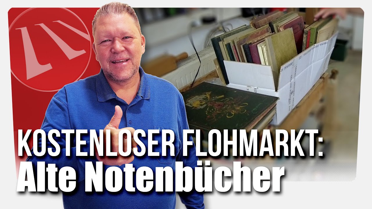 Alte Notenb&uuml;cher zu verschenken - Maiwalds kostenloser Flohmarkt 1