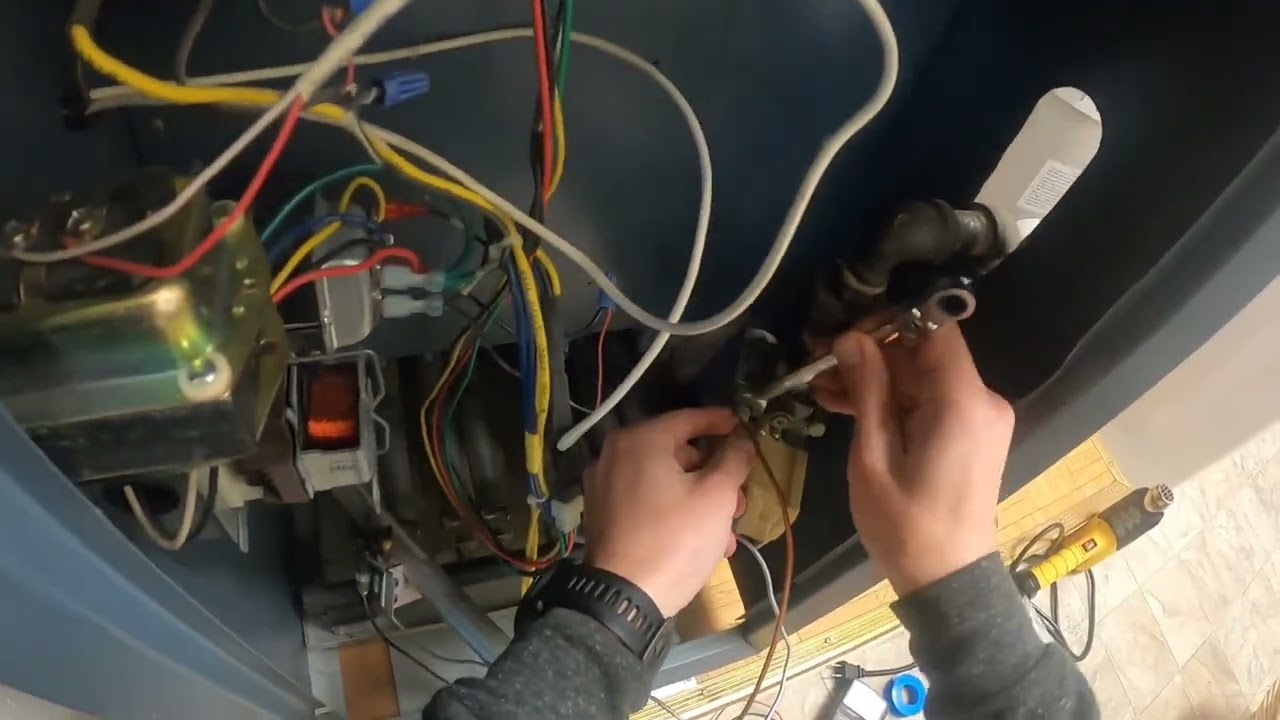 Thermocouple replacement on Weil Mclain heater