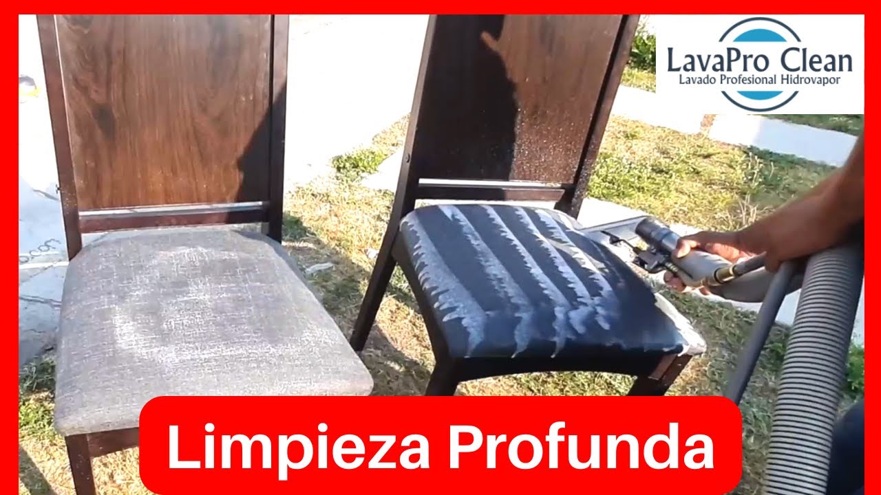 Como se Lavan diferentes muebles  con Maquinas de  Inyeccion y Succion