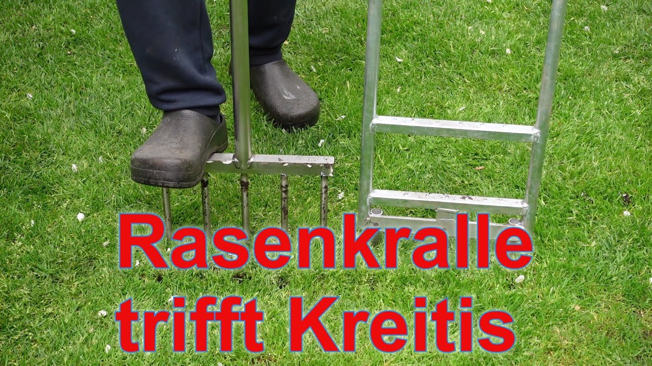 Rasenkralle Rasenspecht | Boden auflockern | Tiefenlockerung Kralle Trift Kreitis &ndash; Newwonder555
