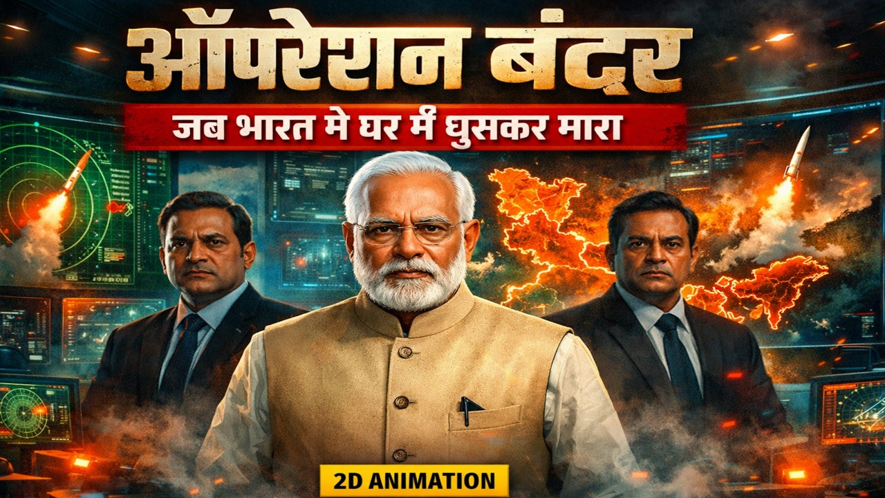 Operation Bandar: Secret Air Strike Inside Pakistan | Balakot Mission 2D Animation