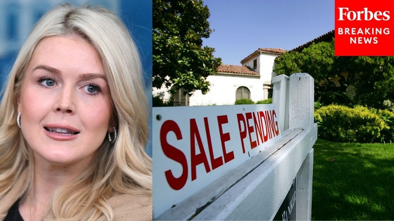 'We're Also Seeing The Housing Market Rebound': Leavitt Touts Home Sales, Prices Numbers