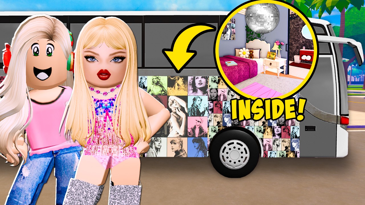 I Built A SECRET TINY HOME For TAYLOR SWIFT! (Roblox)