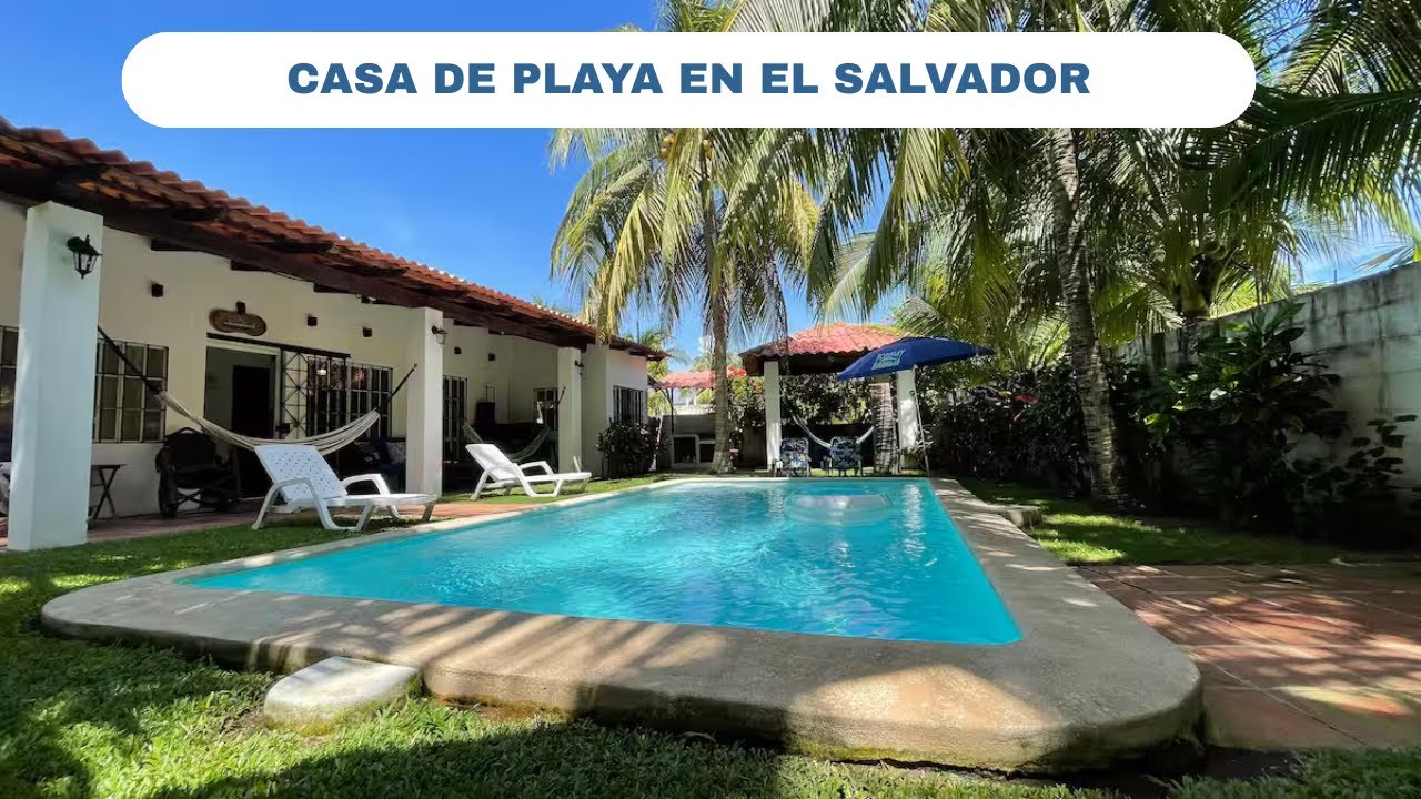 CASA DE PLAYA en El Salvador por menos de $275,000
