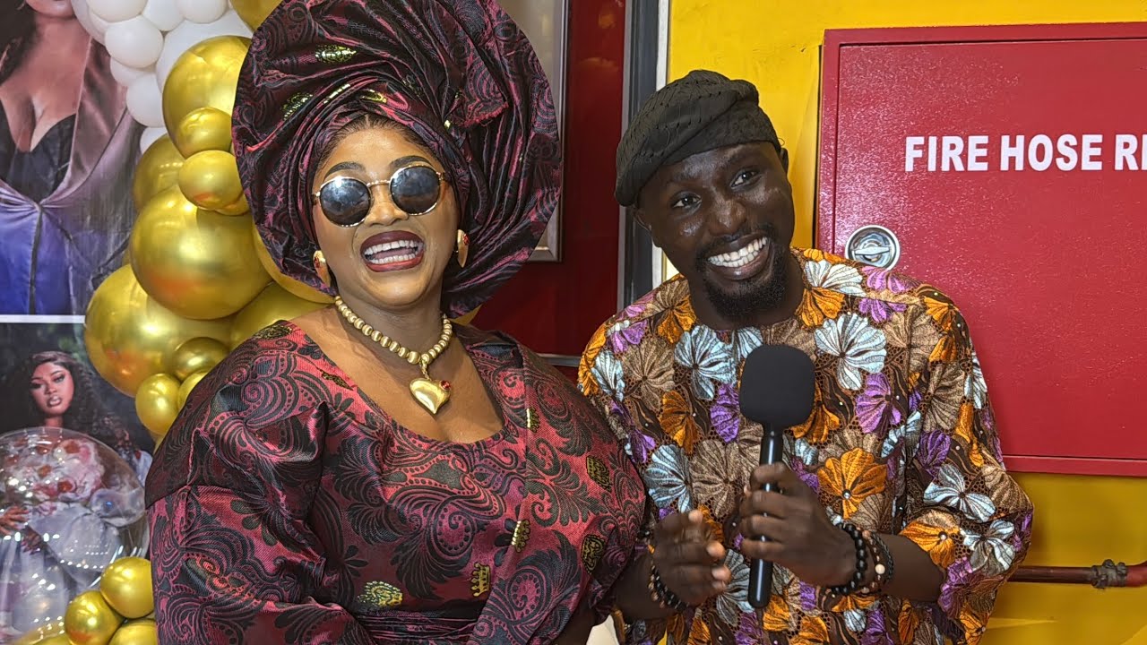 MERCY AIGBE SHINES AT AISIKI MOVIE PREMIERE 