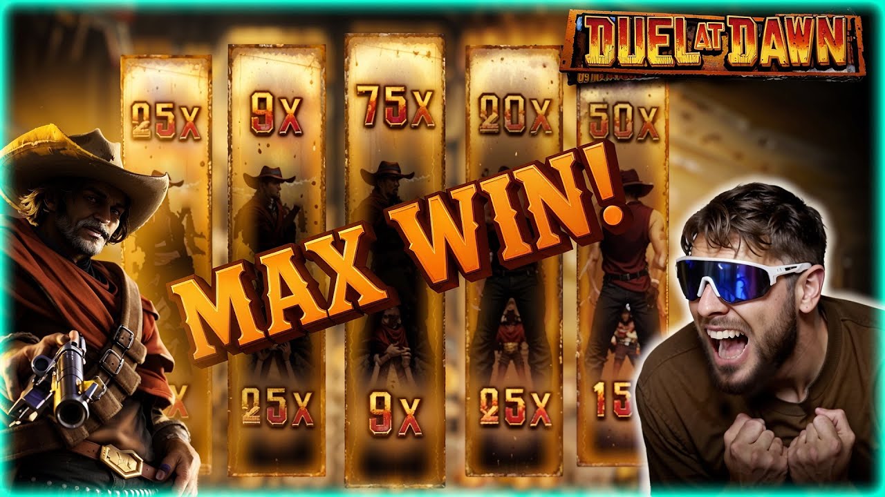 Mein gr&ouml;&szlig;ter Gewinn EVER! Duel at Dawn eskaliert komplett!🤠🆚| Casino Slot Stream Highlights