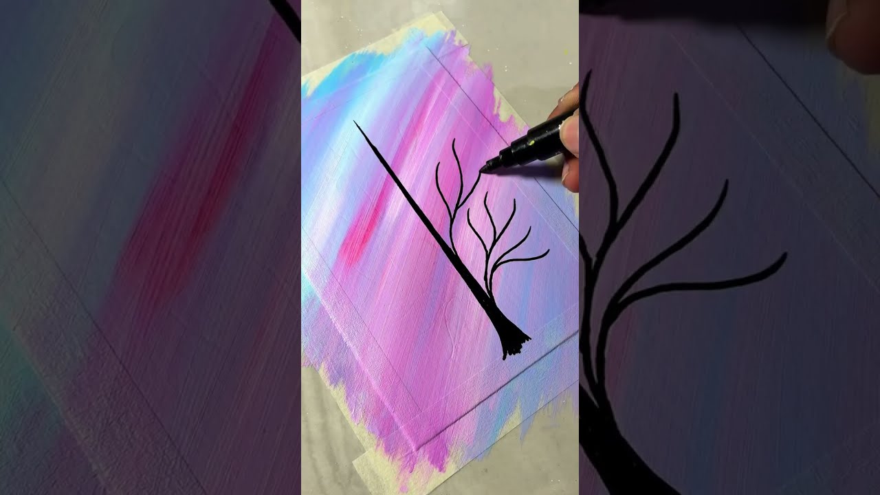 10 Creative Acrylic Paintings Idea🎨Creative Drawing Ideas - Save For Later📌