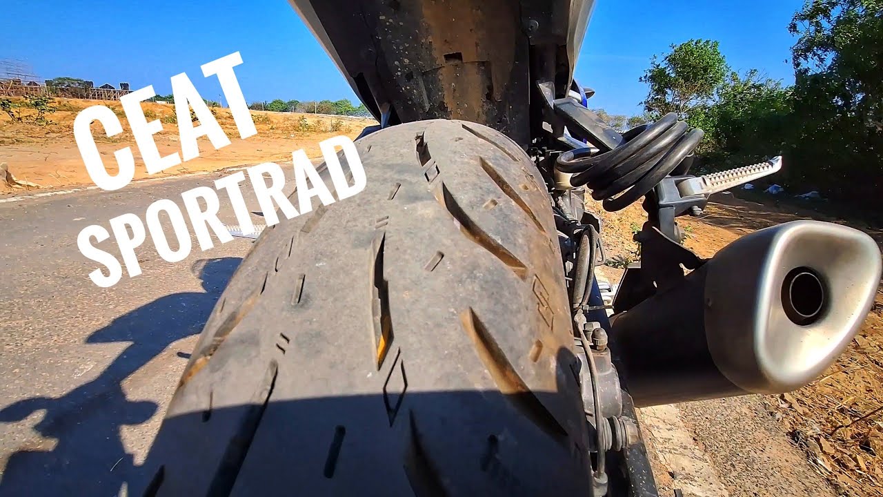 CEAT SportRad 110 140 на Yamaha R3